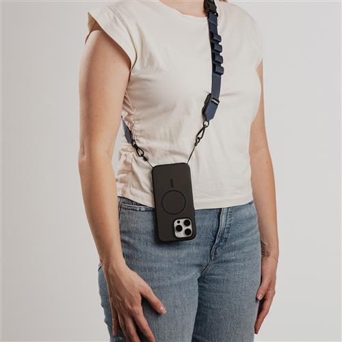 OB CASE ATTCH 2IN1 CROSSBODY STRAP SEA STORM - BLUE