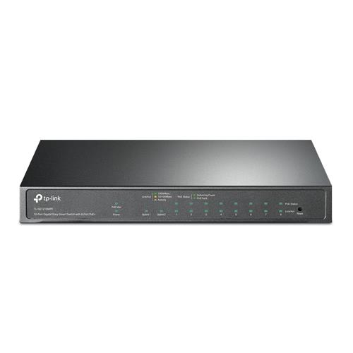 10-PORT GIGABIT EASY SMART SWITCH WITH 8-PORT POE+