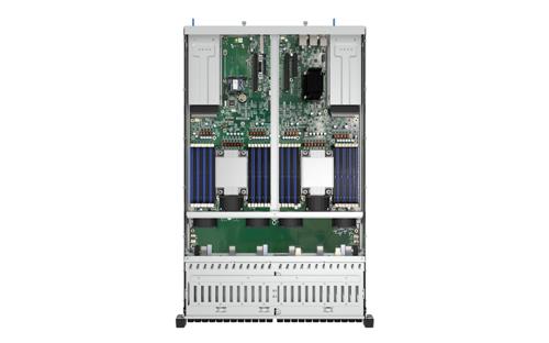 24-BAY ALL-FLASH U.2 NVME PCIE Gen4 DP NAS 2x Xeon.S 4314 128GB