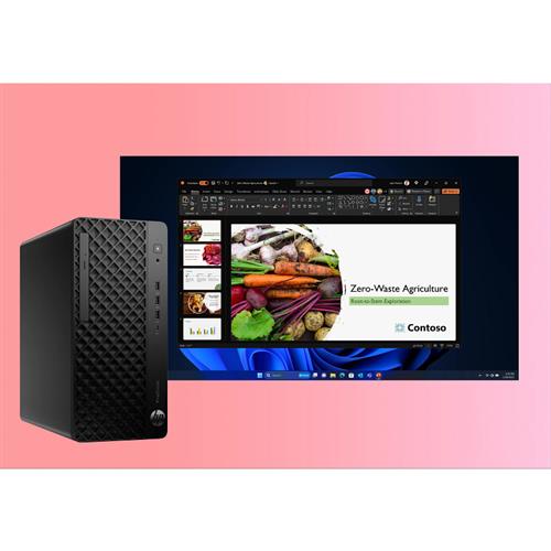 HP ProDesk 4 G1i AI PC Intel Core Ultra 5 235 8 GB DDR5-SDRAM 512 GB SSD Windows 11 Pro Tower Nero