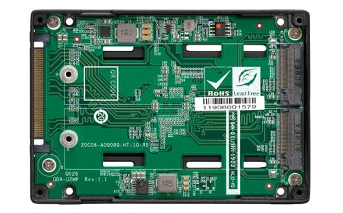 ADAPTER U.2 NVME TO DUAL M.2 NVME SSD