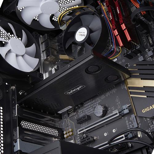 ADATTATORE PCIE A SSD M.2 NVME RACK MOBILE A DUE ALLOGGIAMENTO