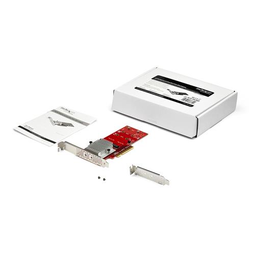 ADATTATORE X8-SSD PCIE M.2 PER SSD PCIE NVME-AHCI M.2