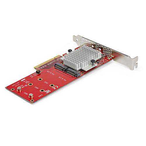ADATTATORE X8-SSD PCIE M.2 PER SSD PCIE NVME-AHCI M.2