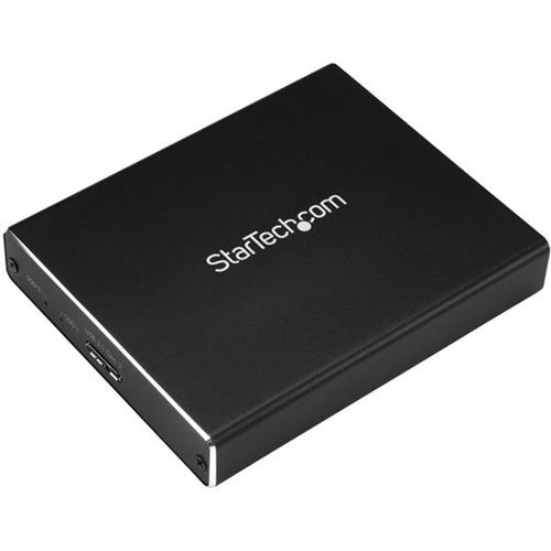BOX ESTERNO USB 3.1 A 2 SLOT M.2 NGFF SSD SATA - RAID