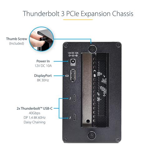 CHASSIS THUNDERBOLT 3 PCIE BOX DI ESPANSIONE ESTERNO PCIE