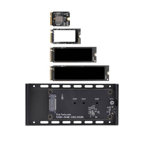 ENCLOSURE M.2 NVME A USB4 SSD M2 A USB-C / THUNDERBOLT 4 / 5