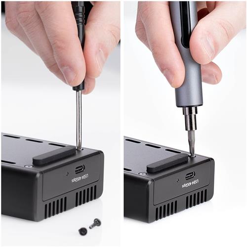 ENCLOSURE M.2 NVME A USB4 SSD M2 A USB-C / THUNDERBOLT 4 / 5