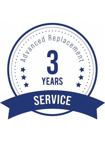 QNAP 3 YEARS ADVANCED REPLACEMENT SERVICE FOR TS-864EU