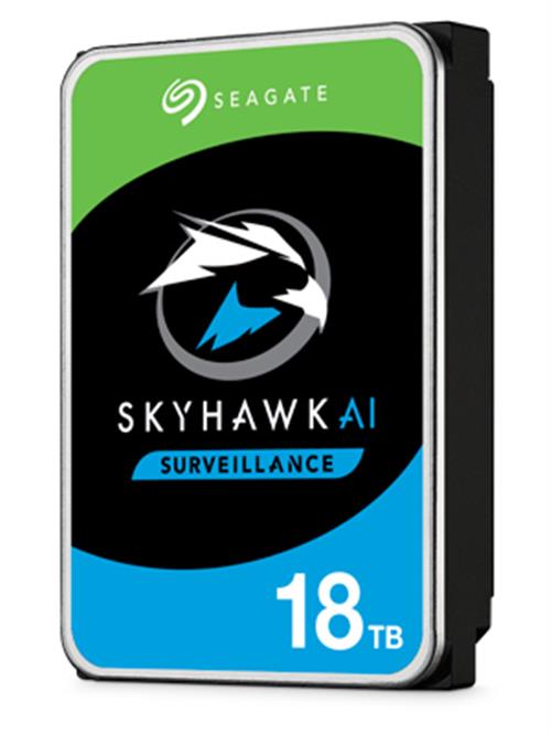SKYHAWK AI 18TB 5YRS WARRANTY 3.5IN 6GB/S SATA 256MB 24X7