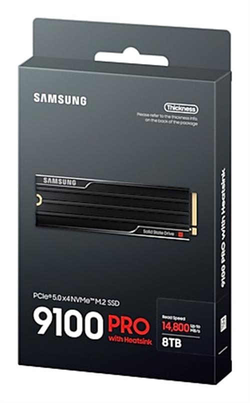 SSD 9100 PRO HEATSINK 8TB PCIE 5.0 NVME M.2