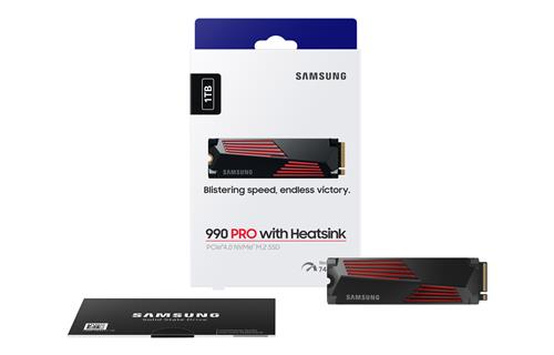 SSD 990 PRO HEAT. 1TB PCIE M.2 NVME 2.0