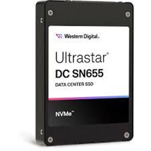 WD SSD ULTRASTAR SN655 PCIE NVME GEN4 U.3 15MM 15.36TB 0TS24