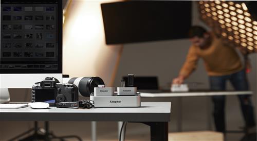 WORKFLOW STATION DOCK DUALSLOT USB-C 3.2 GEN2 UHS-II SD CARDR