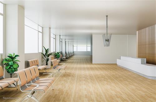 BACK-TO-BACK SCREEN CEILING Mount Height 106-156 cm