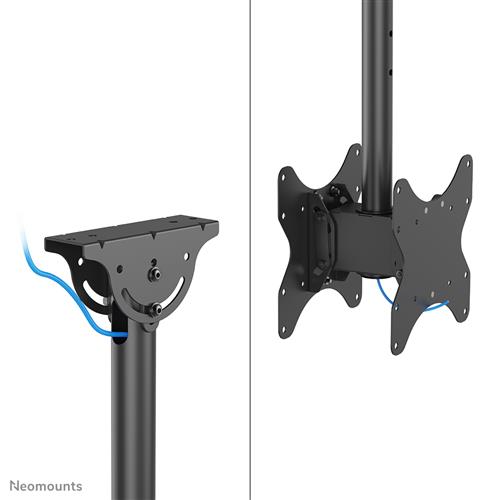 BACK-TO-BACK SCREEN CEILING Mount Height 106-156 cm