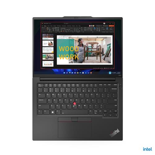 Lenovo ThinkPad E14 Gen 5 (Intel) Intel Core i5 i5-1335U Computer portatile 35,6 cm (14) WUXGA 16 GB DDR4-SDRAM 512 GB SSD Wi-Fi 6 (802.11ax) Windows 11 Pro Nero