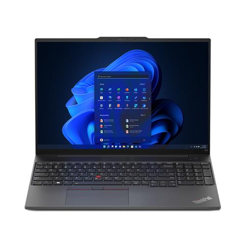 Lenovo ThinkPad E16 Intel Core i7 i7-1355U Computer portatile 40,6 cm (16) WUXGA 16 GB DDR4-SDRAM 512 GB SSD Wi-Fi 6 (802.11ax) Windows 11 Pro Nero
