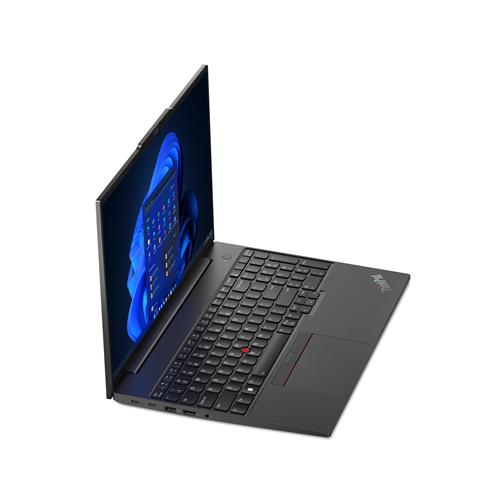 Lenovo ThinkPad E16 Intel Core i7 i7-1355U Computer portatile 40,6 cm (16) WUXGA 16 GB DDR4-SDRAM 512 GB SSD Wi-Fi 6 (802.11ax) Windows 11 Pro Nero
