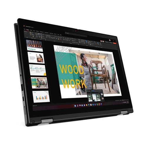 Lenovo ThinkPad L13 Yoga Intel Core i5 i5-1335U Ibrido (2 in 1) 33,8 cm (13.3) Touch screen WUXGA 16 GB LPDDR5-SDRAM 512 GB SSD Wi-Fi 6 (802.11ax) Windows 11 Pro Nero