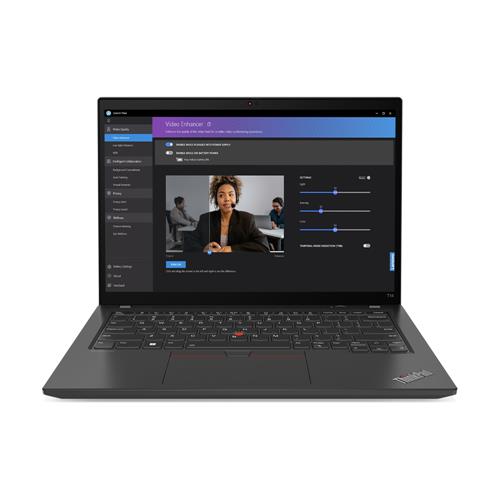 Lenovo ThinkPad T14 Intel Core i5 i5-1335U Computer portatile 35,6 cm (14) WUXGA 16 GB DDR5-SDRAM 512 GB SSD Wi-Fi 6E (802.11ax) Windows 11 Pro Nero