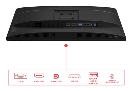 AOC E4 X24E4U Monitor PC 61 cm (24