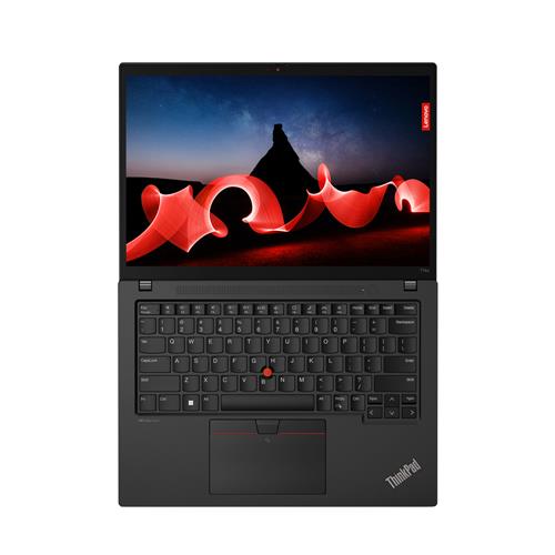 Lenovo ThinkPad T14s Intel Core i7 i7-1355U Computer portatile 35,6 cm (14) WUXGA 32 GB LPDDR5x-SDRAM 1 TB SSD Wi-Fi 6E (802.11ax) Windows 11 Pro Nero
