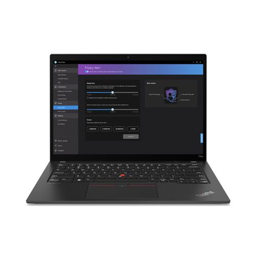 Lenovo ThinkPad T14s Intel Core i7 i7-1355U Computer portatile 35,6 cm (14) WUXGA 32 GB LPDDR5x-SDRAM 1 TB SSD Wi-Fi 6E (802.11ax) Windows 11 Pro Nero