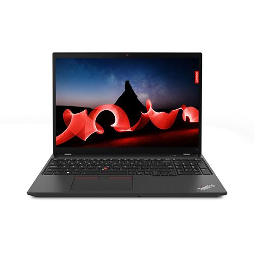 Lenovo ThinkPad T16 Intel Core i7 i7-1355U Computer portatile 40,6 cm (16) WUXGA 32 GB DDR5-SDRAM 1 TB SSD Wi-Fi 6E (802.11ax) Windows 11 Pro Nero