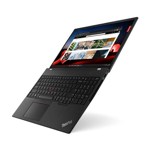 Lenovo ThinkPad T16 Intel Core i7 i7-1355U Computer portatile 40,6 cm (16) WUXGA 32 GB DDR5-SDRAM 1 TB SSD Wi-Fi 6E (802.11ax) Windows 11 Pro Nero