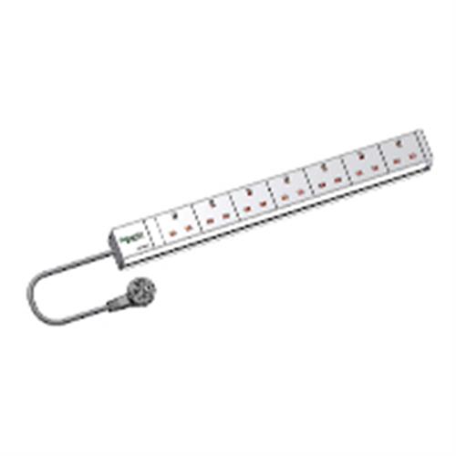 ACTASSI-1U POWER DISTRIBUTION RAIL-7 SOCKETS 19P UK