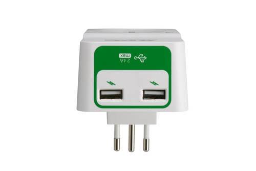 APC ESSENTIAL SURGEARREST 1 OUTLET230V/2 PORT USB CHARGER/IT