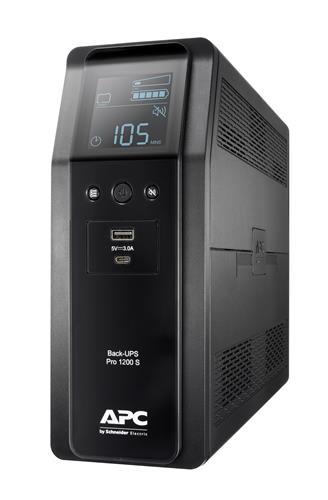 BACK UPS PRO BR 1200VA SINEWAVE8 OUTLETS AVR LCD INTERF