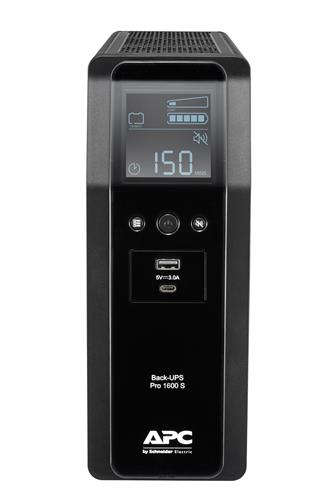 BACK UPS PRO BR 1600VA SINEWAVE8 OUTLETS AVR LCD INTERF