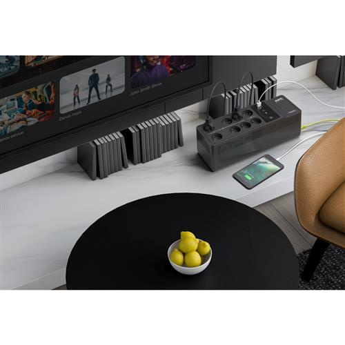 BACK-UPS 1050VA 8 FRENCH OUTLETS 230V USB TYPE-C AND A CH