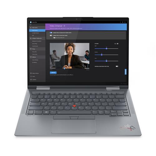 Lenovo ThinkPad X1 Yoga Intel Core i5 i5-1335U Ibrido (2 in 1) 35,6 cm (14) Touch screen WUXGA 16 GB LPDDR5-SDRAM 512 GB SSD Wi-Fi 6E (802.11ax) Windows 11 Pro Grigio