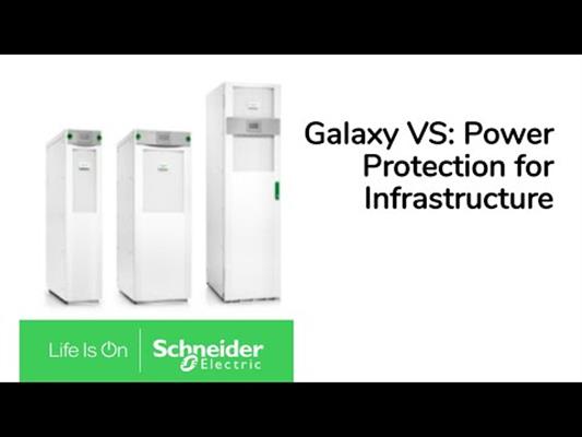 GALAXY VS UPS 50KW 400V W/ N+1 PWR MODULE F/ EXT BATT START-UP