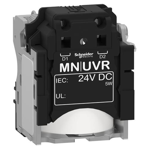 MN 24V DC UNDERVOLTAGE RELEASE NSX100-630 CIRCUIT BREAKER ACCES