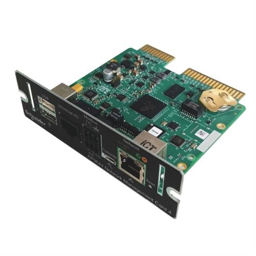 NETWORK MANAGEMENT CARD LCES2 WITH MODBUS ETHERNET AND AUX SEN