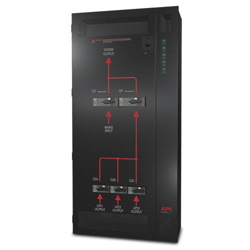 PARALLEL MAINT. BYPASS PANEL UP TO 3 UNITS 30-40KVA 400V WALL