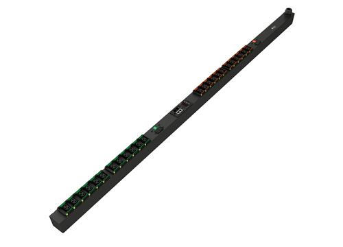 Vertiv Geist MGU3EGB1-24CF13-3PS6B2A10-S unità di distribuzione dell'energia (PDU) 24 presa(e) AC 0U Nero
