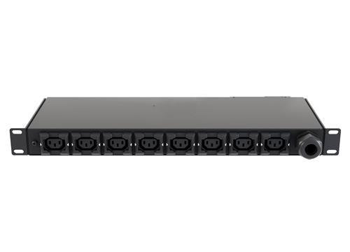 Vertiv PowerGo rPDU Monitored | 1U | Orizzontale | 230 V | 16 A | 8 prese IEC C13 con blocco manuale | 3,6 kW | 50/60 Hz | 1P+N+E(IP44) | EP4G81A2