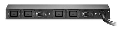 APC AP6032A unità di distribuzione dell'energia (PDU) 4 presa(e) AC 0U/1U Nero