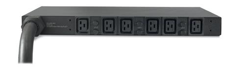 RACK PDU BASIC 1U 22KW 230V C19