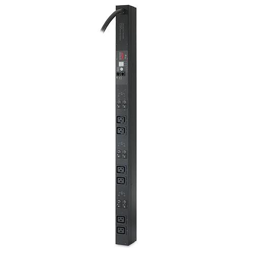 RACK PDU METERED ZERO U 22KW 400V (6) C19 F/HIGH DENSITY APPL