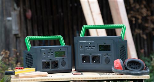 SCHNEIDER OFFGRID PORTABLE PWR STATION 730 738WH LI-ION 2SCHUKO