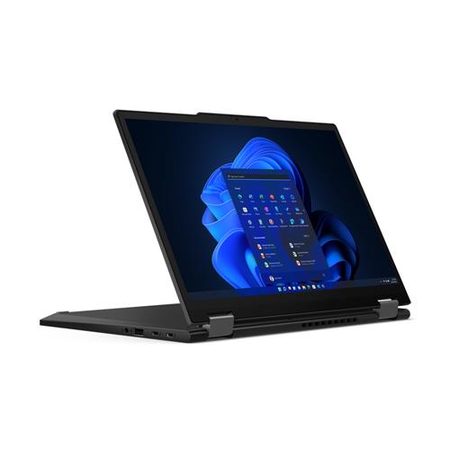 Lenovo ThinkPad X13 Yoga Intel Core i7 i7-1355U Ibrido (2 in 1) 33,8 cm (13.3) Touch screen WUXGA 16 GB LPDDR5-SDRAM 512 GB SSD Wi-Fi 6E (802.11ax) Windows 11 Pro Nero
