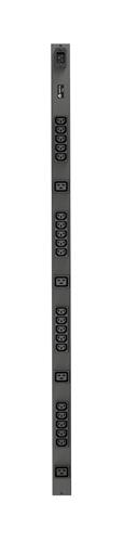 Vertiv Geist rPDU, basic, 0U, input C20 230V 16A, outputs (20)C13 | (4)C19 unità di distribuzione dell'energia (PDU) 24 presa(e) AC Nero