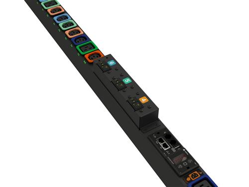 Vertiv UU30010L unità di distribuzione dell'energia (PDU) 30 presa(e) AC 0U Nero