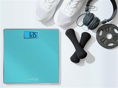 BILANCIA PESAPERSONE CLASSIC 2 TURCHESE DISPLAY 35X70